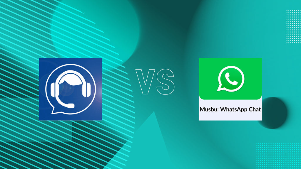 Shopify Chat Apps: Dab: Whatsapp & Abandoned cart vs Musbu ‑ WhatsApp